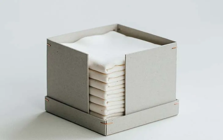 紙製Boxは収納に