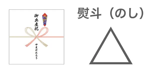 熨斗（のし）：一部対応