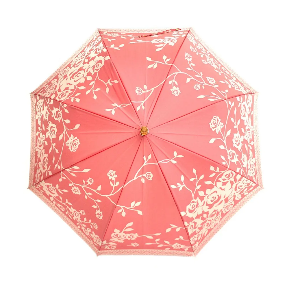 槙田商店 晴雨兼用　日本製傘 kirie バラ 長傘 