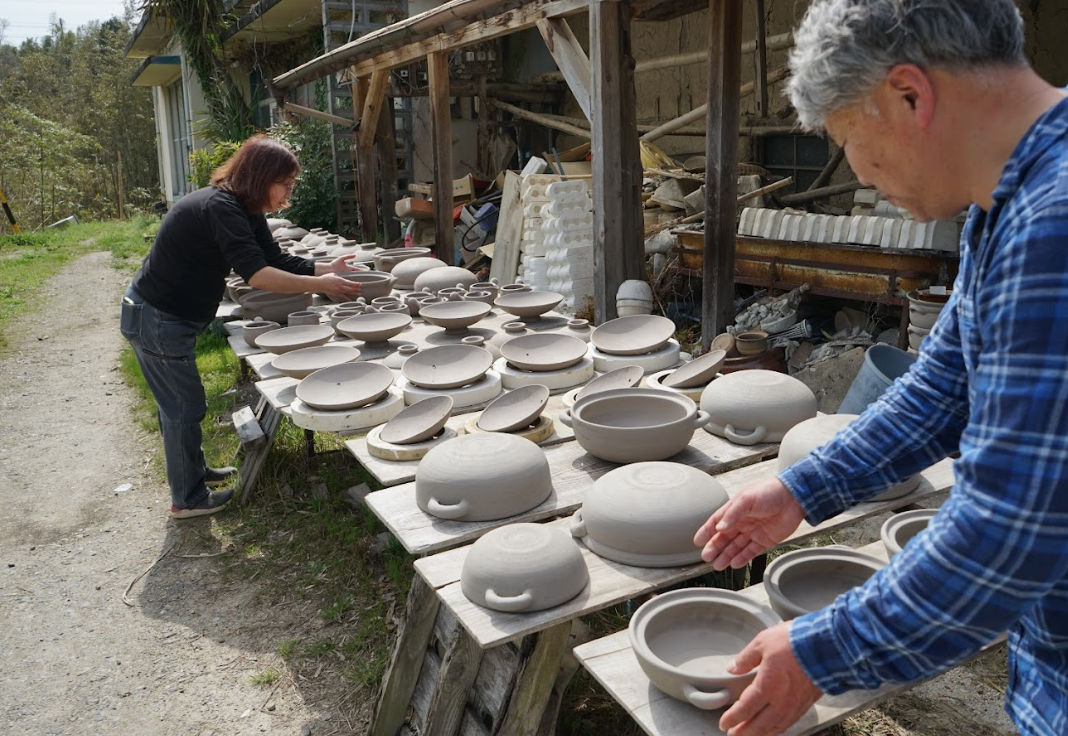 ご夫婦での作業