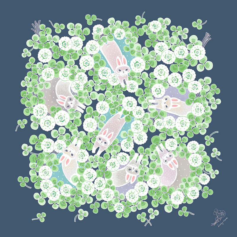 超撥水風呂敷 ながれ