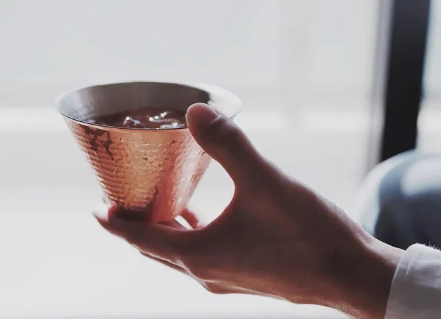 織田幸銅器 銅製のアイスコーヒーカップ 結婚祝い 日本いいもの屋
