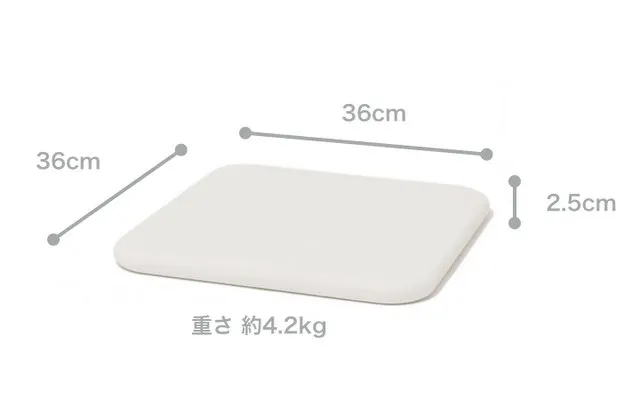 soil バスマットのサイズと重さ