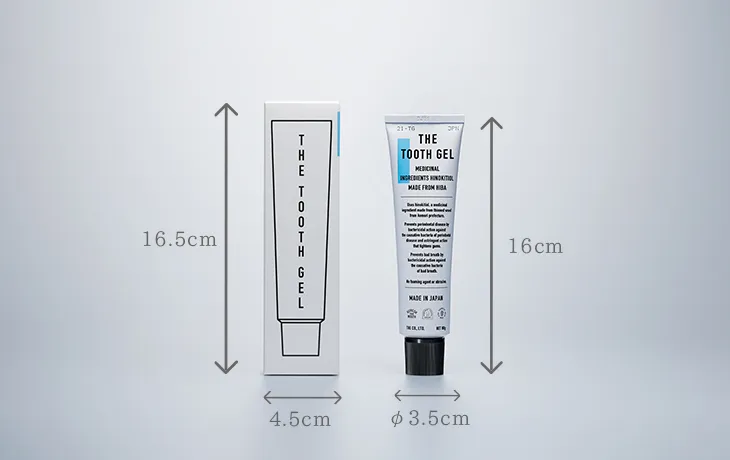 THE TOOTHGEL サイズ