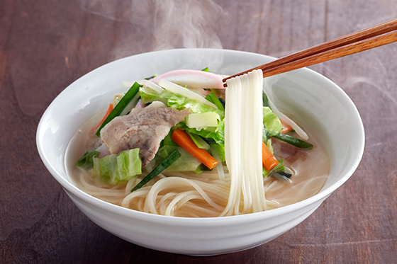 野菜たっぷり塩麺