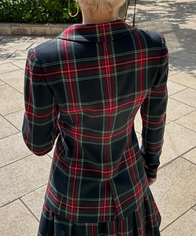 タータンチェックジャケット_edl25aw-jk02