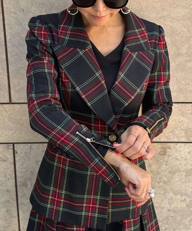 タータンチェックジャケット_edl25aw-jk02