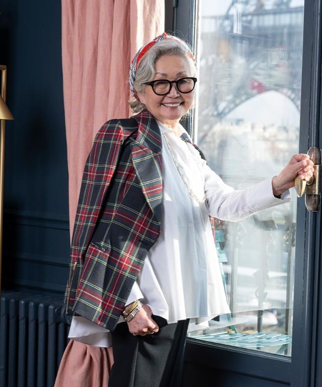 タータンチェックジャケット_edl25aw-jk02