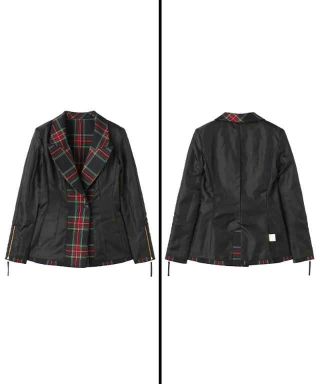 タータンチェックジャケット_edl25aw-jk02