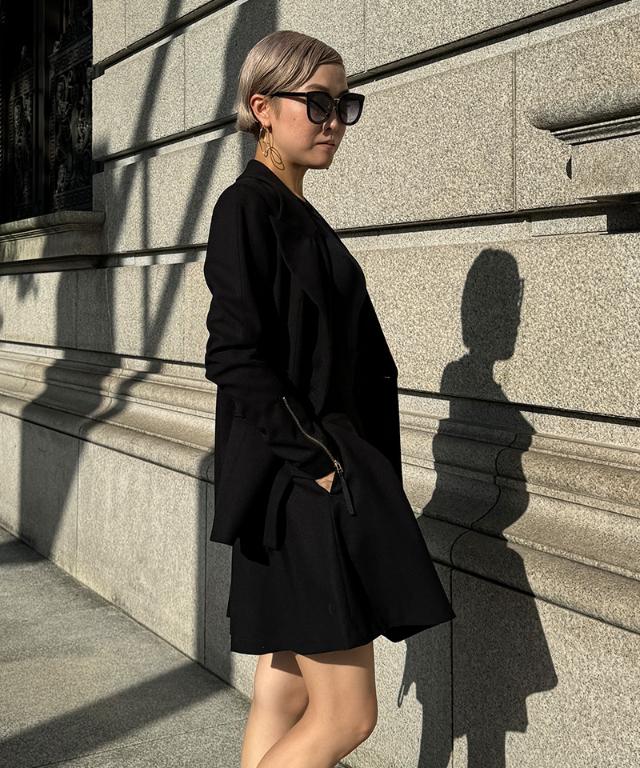 ジャケット・アウター No.3 JENNE jk. ジャケット・アウター No.3 JENNE jk. フェイクミンクノーカラー