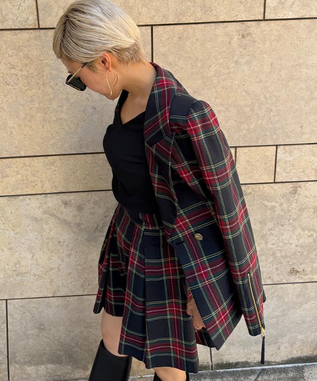 sheller チェックキュロット sheller チェックキュロット sheller キュロット