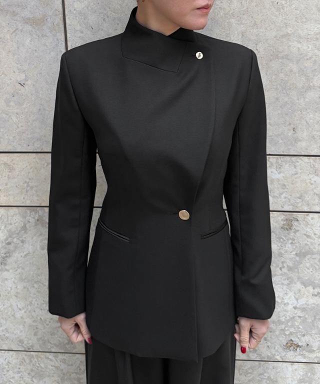 ２wayシルエットモダンジャケット（防シワ生地）_edl26ss-jk01