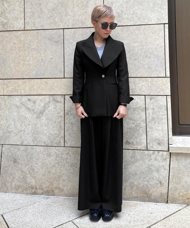 ２wayシルエットモダンジャケット（防シワ生地）_edl26ss-jk01