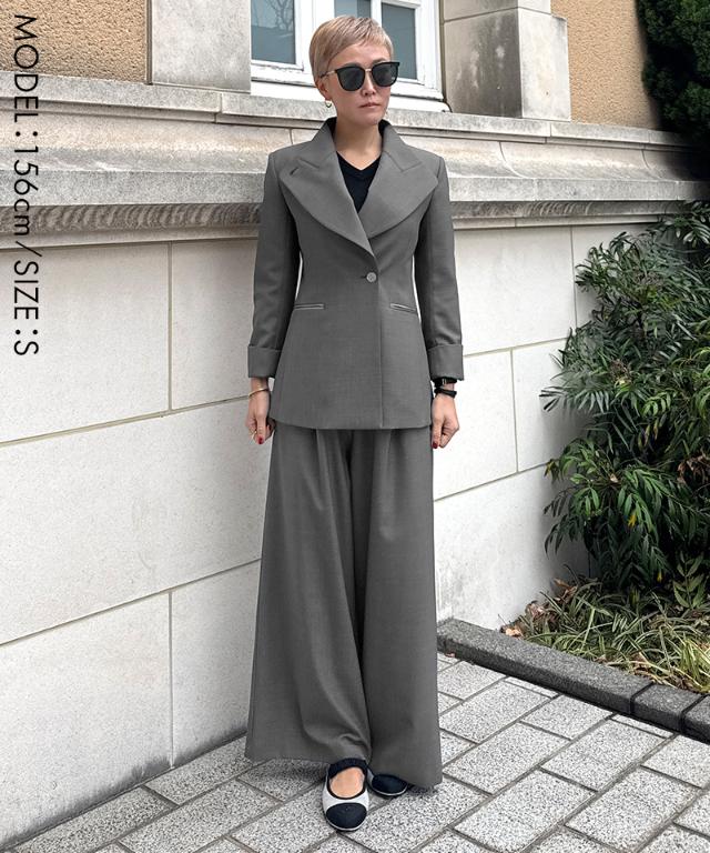 ２wayシルエットモダンジャケット（防シワ生地）_edl26ss-jk01