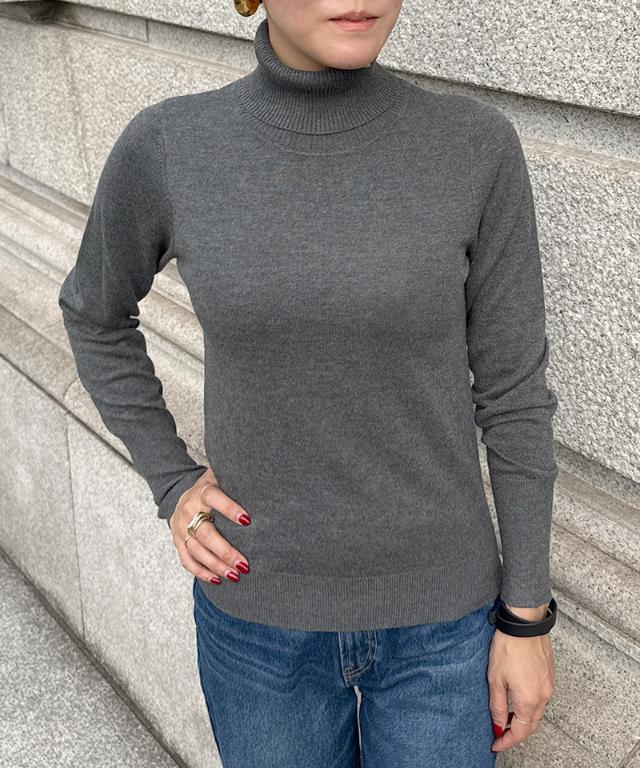 カシミヤ混ソフトタッチタートルネック_gfa24aw-nt15