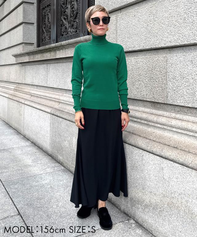 カシミヤ混ソフトタッチタートルネック_gfa24aw-nt15