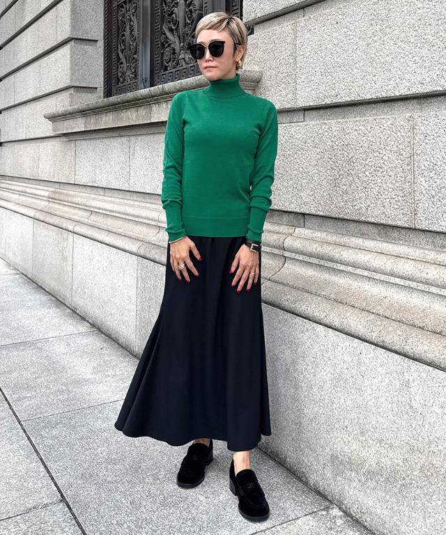 カシミヤ混ソフトタッチタートルネック_gfa24aw-nt15