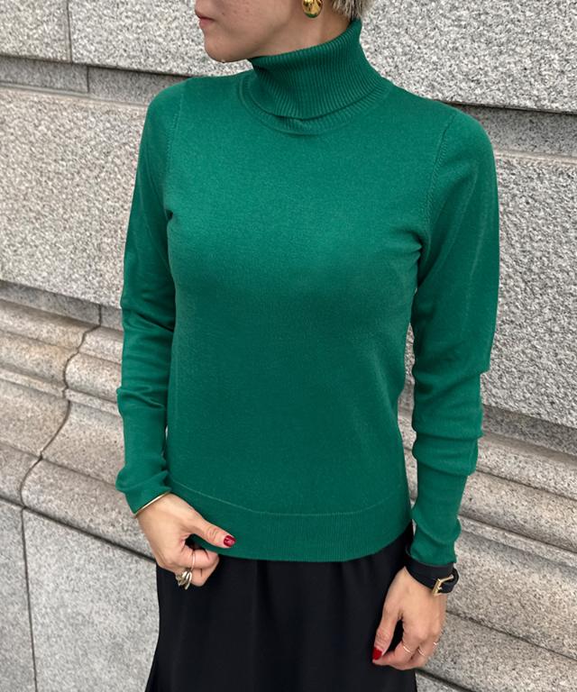カシミヤ混ソフトタッチタートルネック_gfa24aw-nt15