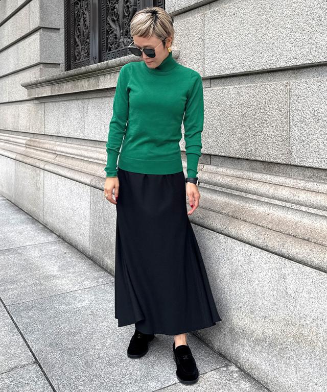 カシミヤ混ソフトタッチタートルネック_gfa24aw-nt15