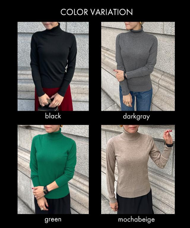 カシミヤ混ソフトタッチタートルネック_gfa24aw-nt15