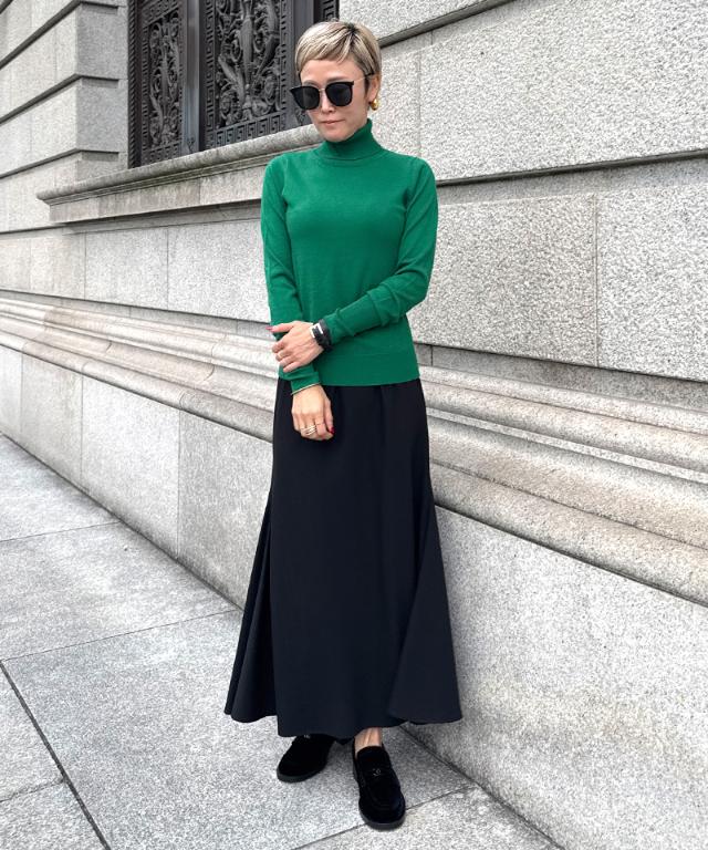 カシミヤ混ソフトタッチタートルネック_gfa24aw-nt15