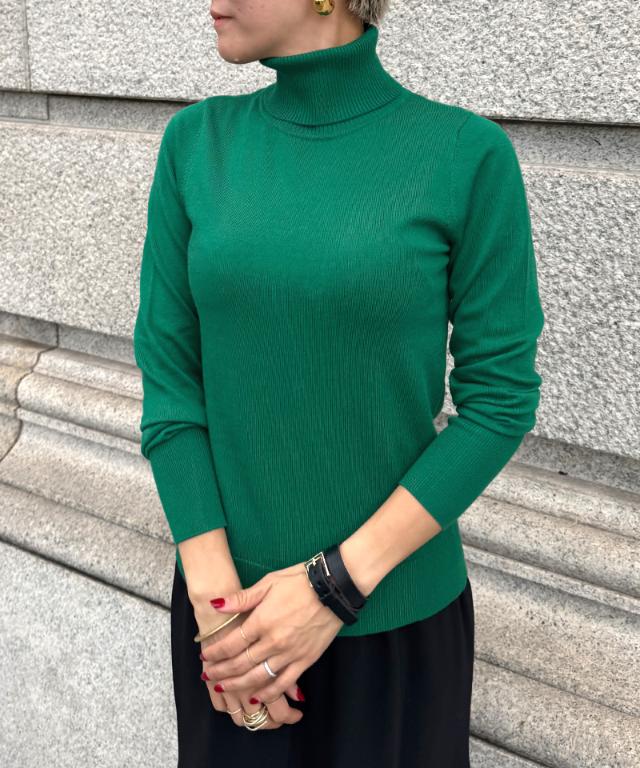 カシミヤ混ソフトタッチタートルネック_gfa24aw-nt15