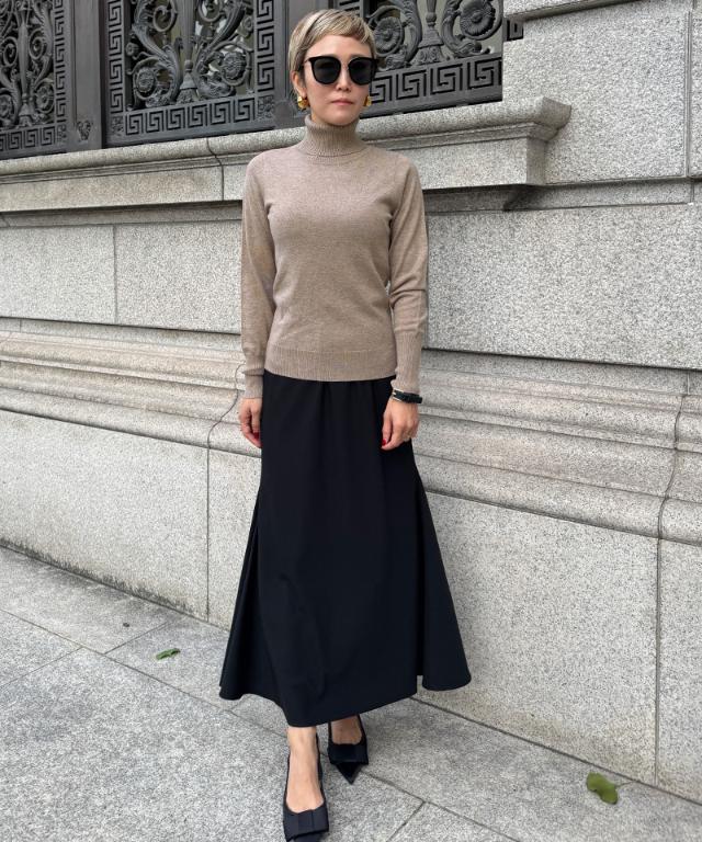 カシミヤ混ソフトタッチタートルネック_gfa24aw-nt15