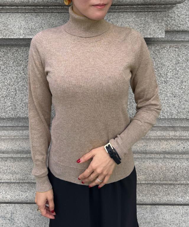 カシミヤ混ソフトタッチタートルネック_gfa24aw-nt15