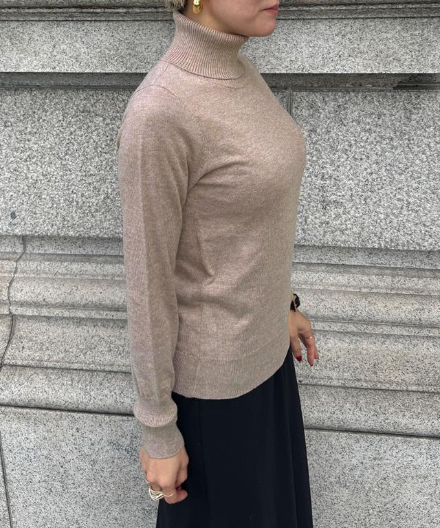 カシミヤ混ソフトタッチタートルネック_gfa24aw-nt15