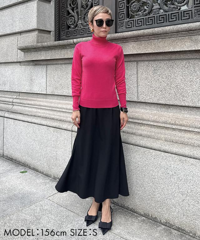 カシミヤ混ソフトタッチタートルネック_gfa24aw-nt15