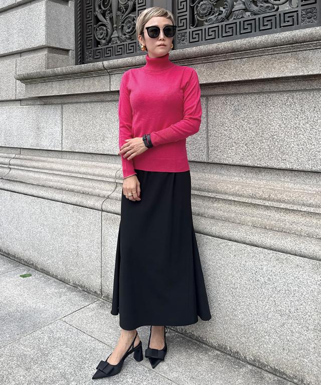 カシミヤ混ソフトタッチタートルネック_gfa24aw-nt15