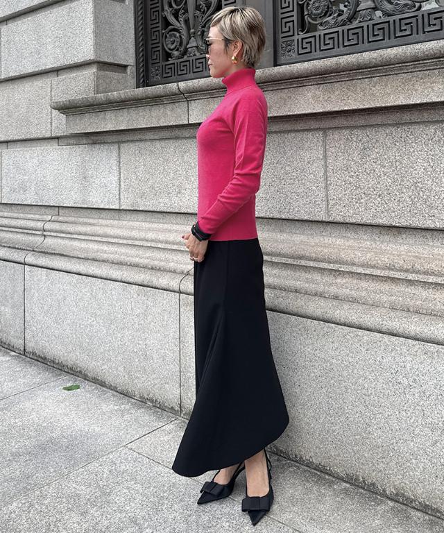 カシミヤ混ソフトタッチタートルネック_gfa24aw-nt15