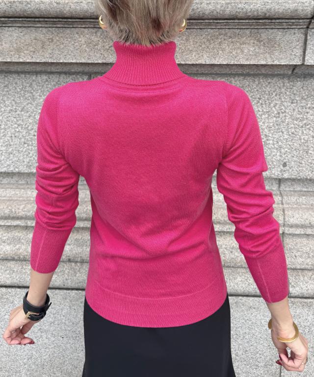 カシミヤ混ソフトタッチタートルネック_gfa24aw-nt15