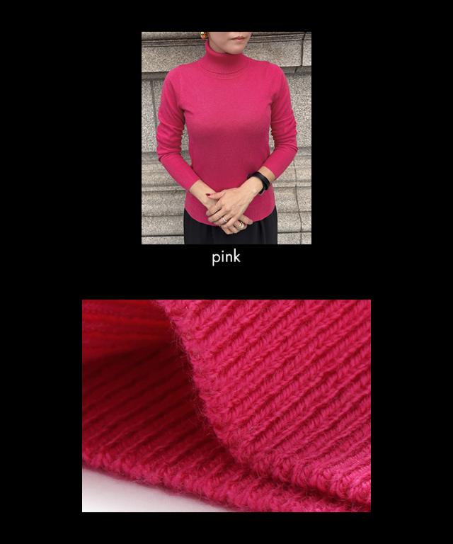カシミヤ混ソフトタッチタートルネック_gfa24aw-nt15