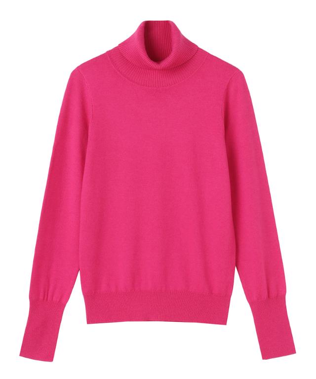 カシミヤ混ソフトタッチタートルネック_gfa24aw-nt15