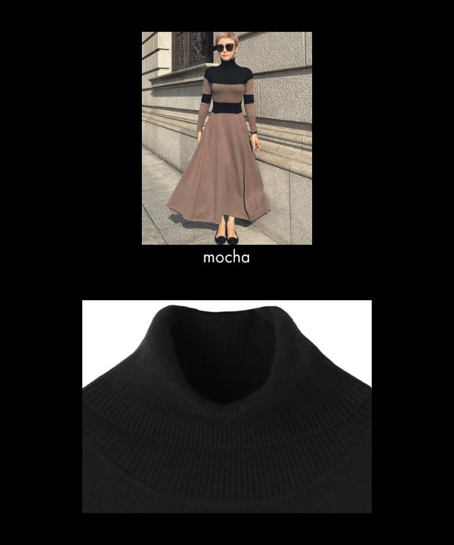 タートルニットフレアワンピース_gfa24aw-op14