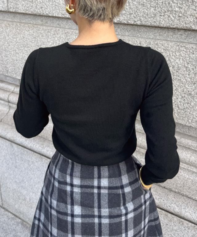 Ｖネックカシミヤニット_gfa25aw-nt01