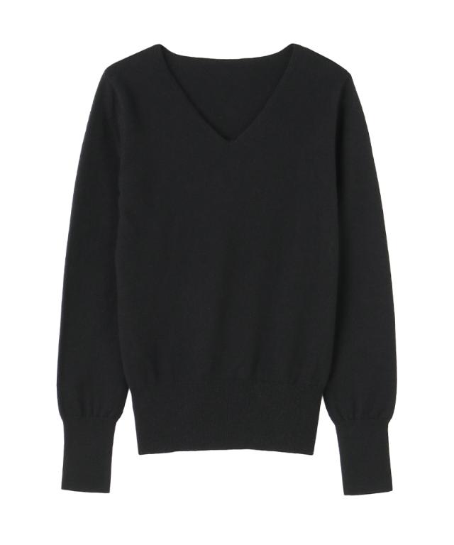 Ｖネックカシミヤニット_gfa25aw-nt01