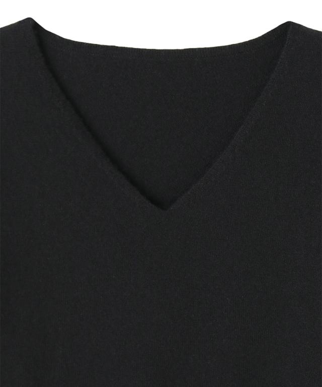Ｖネックカシミヤニット_gfa25aw-nt01
