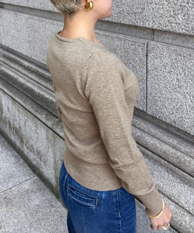 Ｖネックカシミヤニット_gfa25aw-nt01