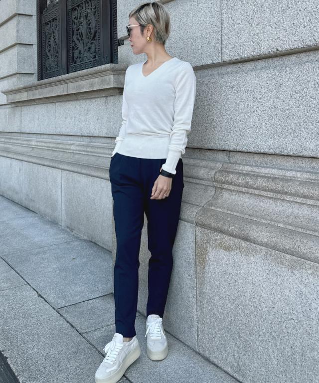 Ｖネックカシミヤニット_gfa25aw-nt01