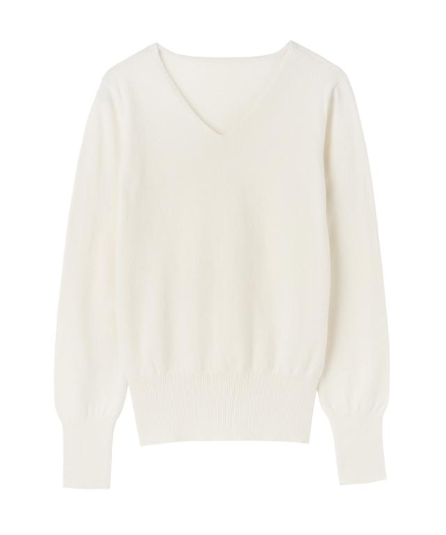 Ｖネックカシミヤニット_gfa25aw-nt01