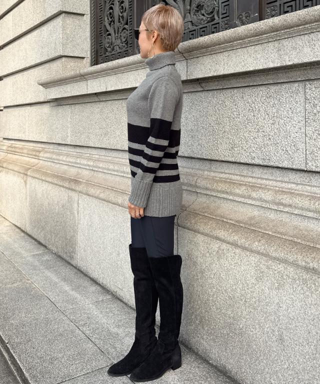 パネルボーダーニット_gfa25aw-nt03