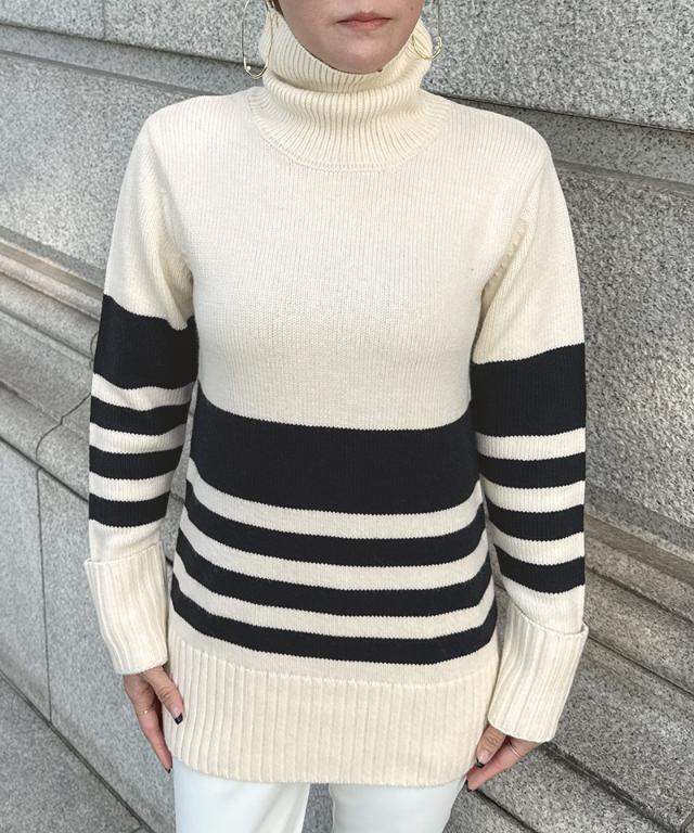 パネルボーダーニット_gfa25aw-nt03