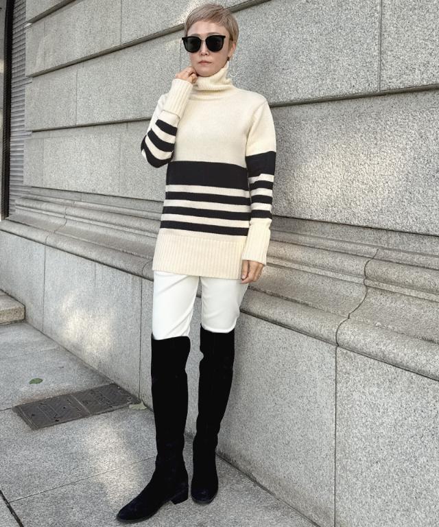 パネルボーダーニット_gfa25aw-nt03