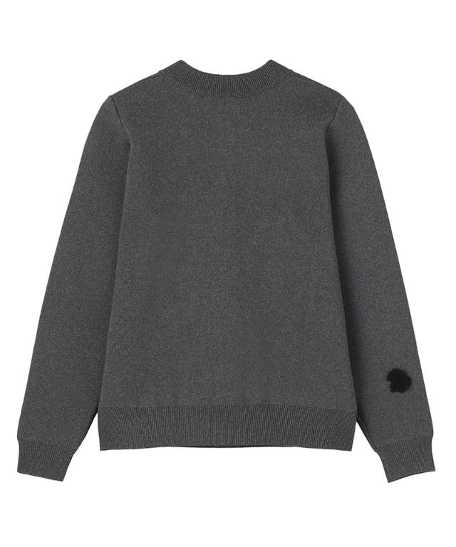 フラワーモチーフ付カーディガン_gfa25aw-nt04