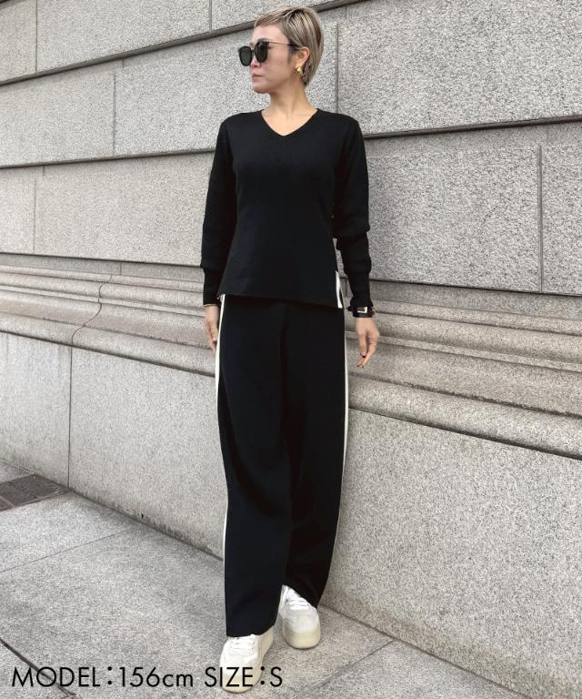 Vネックウールニット｜JENNE(ジェンヌ)公式通販：パリジェンヌのように