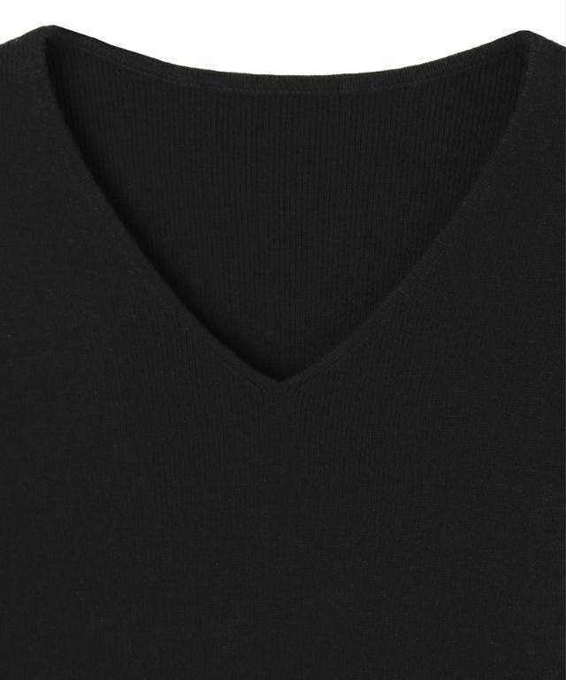 Vネックウールニット_gfa25aw-nt09