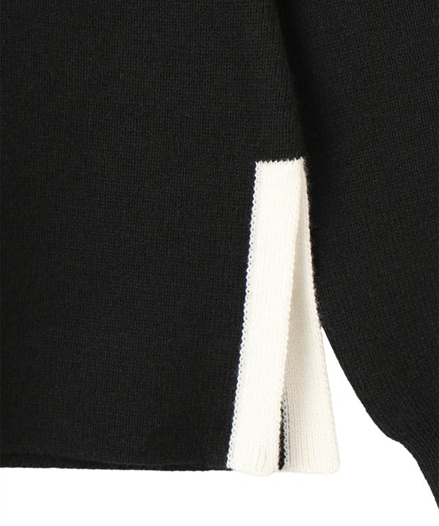 Vネックウールニット_gfa25aw-nt09