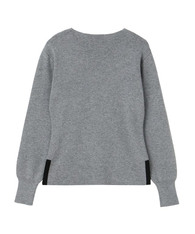 Vネックウールニット_gfa25aw-nt09